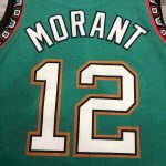 Ja Morant Men's Green Player Jersey - Classic Edition - Image 5