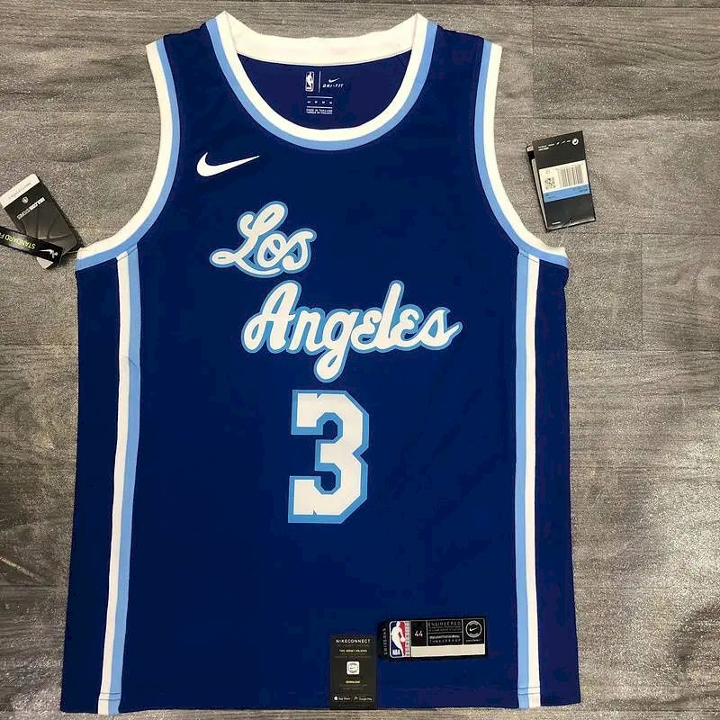 Anthony Davis Men's Blue Player Jersey - Retro Classic Edition