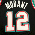 Men's Ja Morant Black 2020-21 Player Jersey - Classic Edition - Image 6