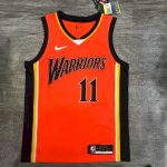 Men's Klay Thompson Orange Player Jersey - Retro Classical Edition