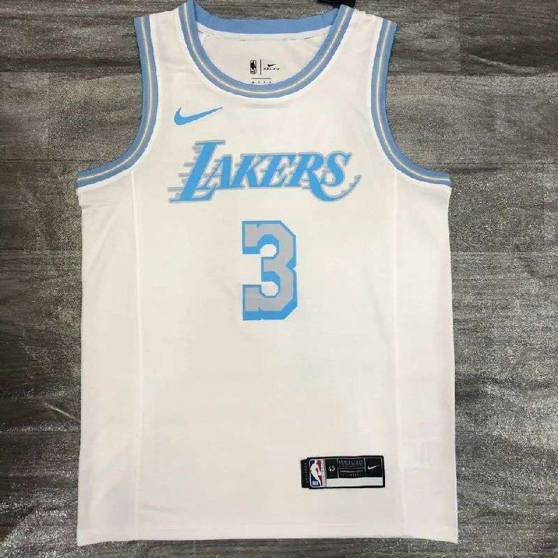 Men's Anthony Davis White Player Jersey - City Edition