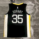 Men's Kevin Durant V-neck Black Player Jersey - Statement Edition - Image 2