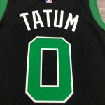 Men's Jayson Tatum Black 2020-21 Swingman Player Jersey - Statement Edition - Image 5