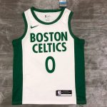 Men's Jayson Tatum White 2020-21 Swingman Player Jersey - City Edition