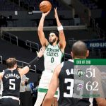 Men's Jayson Tatum White 2020-21 Swingman Player Jersey - City Edition - Image 6