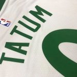 Men's Jayson Tatum White 2020-21 Swingman Player Jersey - City Edition - Image 7