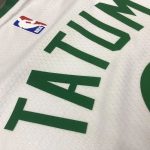 Men's Jayson Tatum White 2020-21 Swingman Player Jersey - City Edition - Image 12