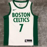 Men's Jaylen Brown White 2020-21 Swingman Player Jersey - City Edition