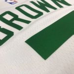 Men's Jaylen Brown White 2020-21 Swingman Player Jersey - City Edition - Image 10