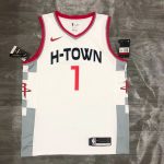 Men's John Wall White 2019-20 Finished Swingman Player Jersey - City Edition