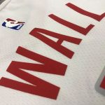 Men's John Wall White 2019-20 Finished Swingman Player Jersey - City Edition - Image 3