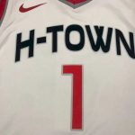 Men's John Wall White 2019-20 Finished Swingman Player Jersey - City Edition - Image 4