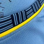 Men's Ja Morant Light Blue 2020-21 Swingman Player Jersey - Statement Edition - Image 3