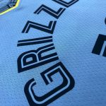 Men's Ja Morant Light Blue 2020-21 Swingman Player Jersey - Statement Edition - Image 9