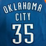 Kevin Durant Men's Blue Swingman Team Jersey - Icon Edition - Image 7