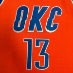 Paul George Men's Orange Swingman Team Jersey - Statement Edition - Image 4