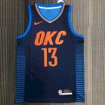 Paul George Men's Navy Swingman Team Jersey - Statement Edition