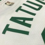 Jayson Tatum Men's White 2021-22 75th Anniversary Jersey - Classic Edition - Image 2