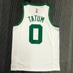 Jayson Tatum Men's White 2021-22 75th Anniversary Jersey - Classic Edition - Image 3