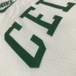 Jaylen Brown Men's White 2021-22 75th Anniversary Jersey - Classic Edition - Image 4