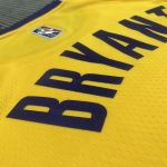 Men's Kobe Bryant Yellow Team Jersey - 75th Anniversary Edition - Image 4