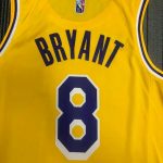 Men's Kobe Bryant Yellow Team Jersey - 75th Anniversary Edition - Image 12