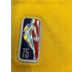 Men's Kobe Bryant Yellow Team Jersey - 75th Anniversary Edition - Image 17
