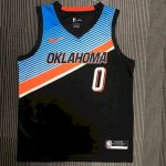 Men's Russell Westbrook Black Team Jersey - City Edition