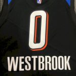 Men's Russell Westbrook Black Team Jersey - City Edition - Image 7