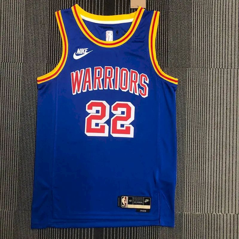 Men's Andrew Wiggins Blue Team Jersey - 75th Anniversary Classics Edition