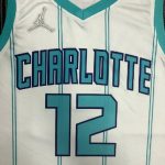 Men's Kelly Oubre Jr. White Team Jersey - 75th Anniversary Edition - Image 3