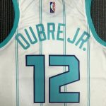 Men's Kelly Oubre Jr. White Team Jersey - 75th Anniversary Edition - Image 4