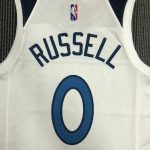 Men's D'Angelo Russell White Team Jersey - 75th Anniversary Edition - Image 2