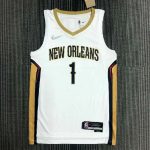 Men's Zion Williamson White Team Jersey - 75th Anniversary Edition