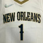 Men's Zion Williamson White Team Jersey - 75th Anniversary Edition - Image 3