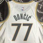 Men's Luka Doncic White Team Jersey - City Edition - Image 3
