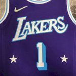 Men's D'Angelo Russell Purple Team Jersey - City Edition - Image 2