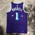 Men's D'Angelo Russell Purple Team Jersey - City Edition - Image 3