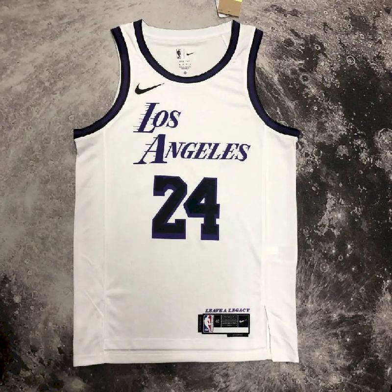 Men's Kobe Bryant White Team Jersey - City Edition