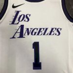 Men's D'Angelo Russell White Team Jersey - City Edition - Image 3