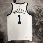 Men's D'Angelo Russell White Team Jersey - City Edition - Image 4