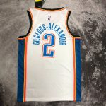 Men's Shai Gilgeous-Alexander White Team Jersey - Image 2
