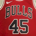 Men's Michael Jordan Red Team Jersey - Image 3