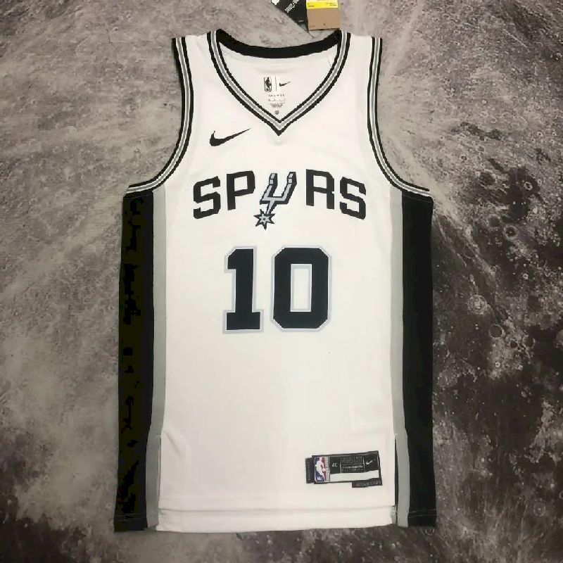 Men's Jeremy Sochan White Team Jersey