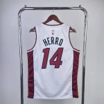 Men's Tyler Herro White Team Jersey - Image 2