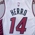 Men's Tyler Herro White Team Jersey - Image 5