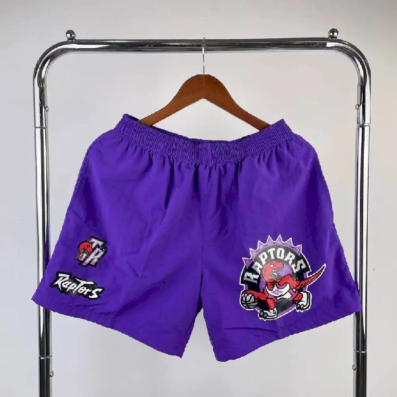 Men's M&N Purple Retro Team Shorts