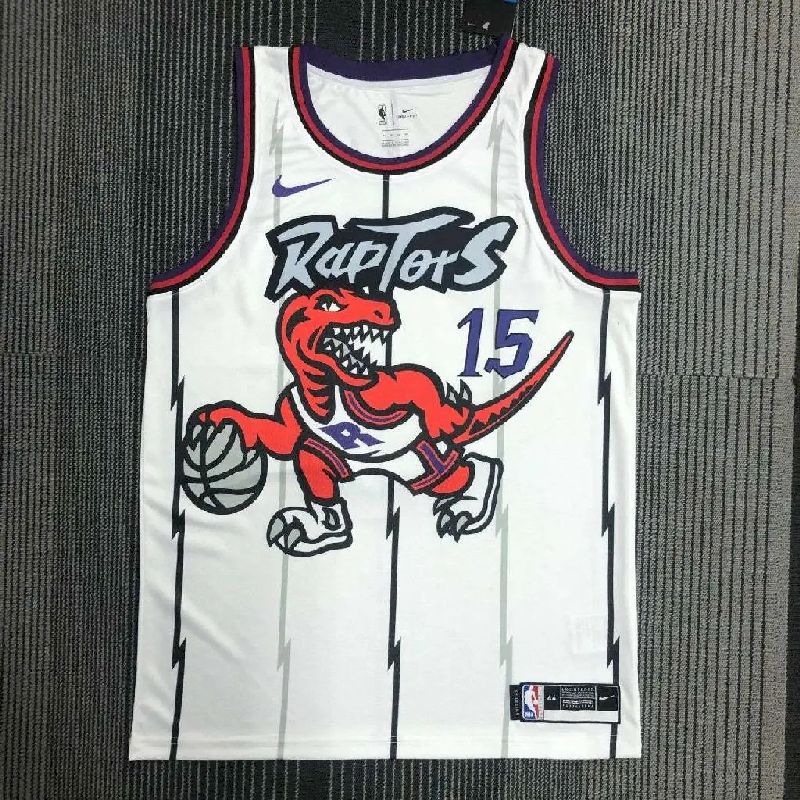 Men's Vince Carter White Retro Team Jersey
