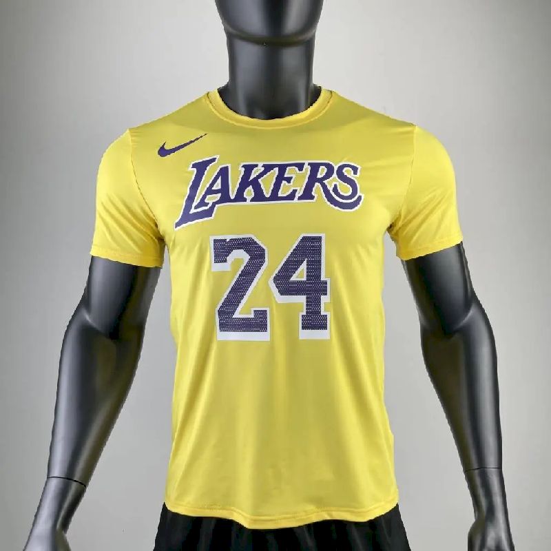 Men's Kobe Bryant Yellow Team T-shirt