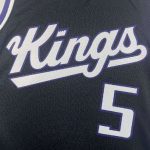 Men's De??Aaron Fox Black Away Team Jersey - Image 5